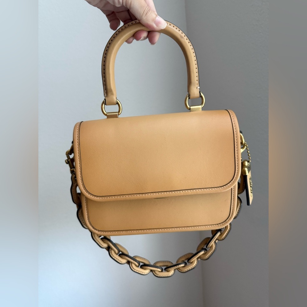 Coach 1941 Rogue Top Handle- Honey Brown